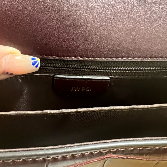 MINI FLAP CROSSBODY - BROWN CROC - Picture 4 of 4